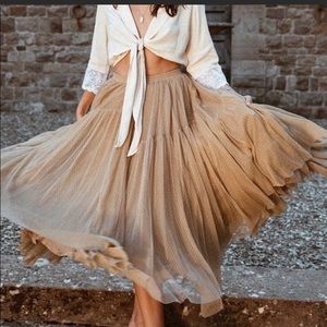 Grace Tulle Maxi Skirt